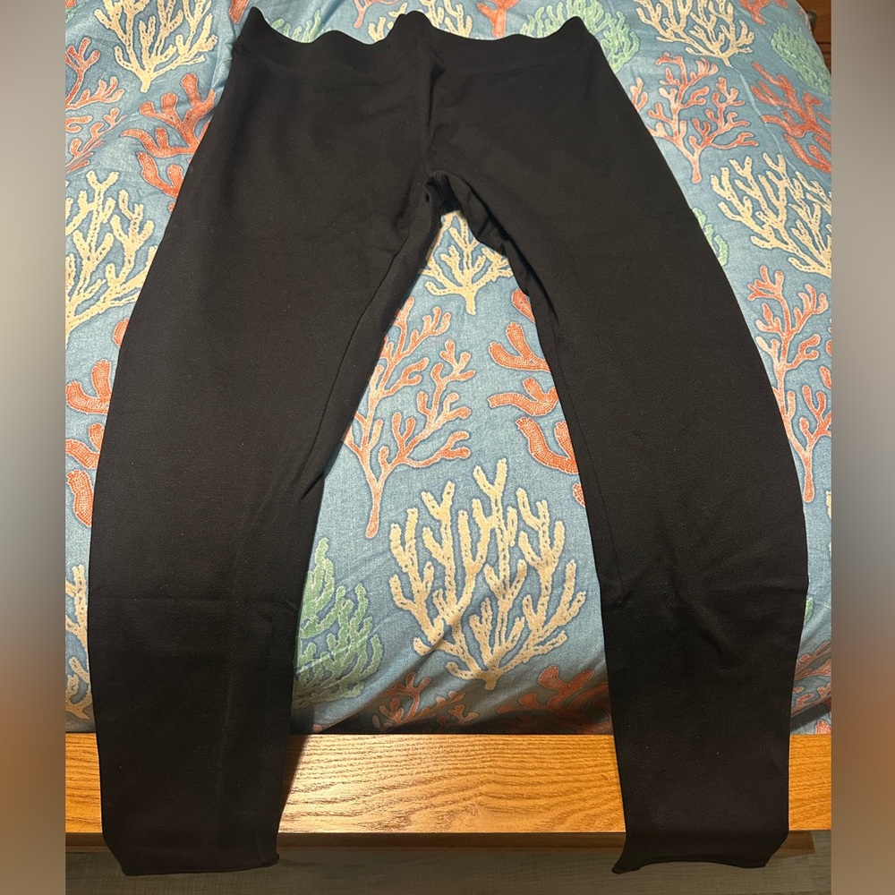 NWT Express women’s black leggings size L